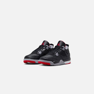 Jordan PS Air Jordan 4 Retro - Black / Fire Red / Cement Grey / Summit White