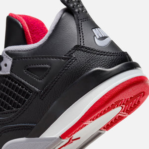 Jordan PS Air Jordan 4 Retro - Black / Fire Red / Cement Grey / Summit White