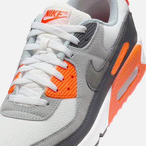 Nike Air Max 90 - Summit White / Safety Orange / Dark Smoke Grey / Smoke Grey