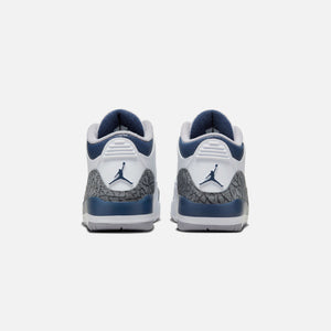 Jordan PS Air Jordan 3 Retro - White / Midnight Navy / Cement Grey / Black