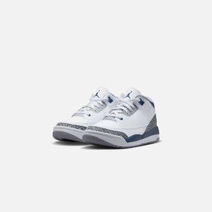 Jordan PS Air Jordan 3 Retro - White / Midnight Navy / Cement Grey / Black