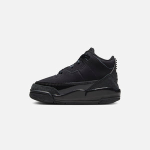 Jordan TD Air Jordan 3 Retro - Black / Dark Charcoal / Black