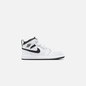 Jordan PS Air Jordan 1 Mid - White / Black / White / Black