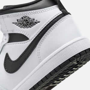 Jordan PS Air Jordan 1 Mid - White / Black / White / Black