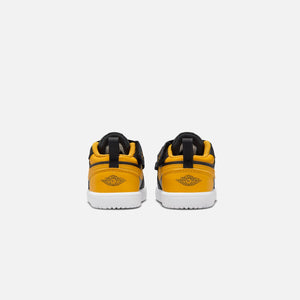 Jordan TD Air Jordan 1 Low Alt - Black / Yellow Ochre / White