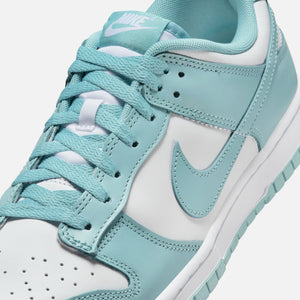 Nike Dunk Low Retro - White / Denim Turquoise