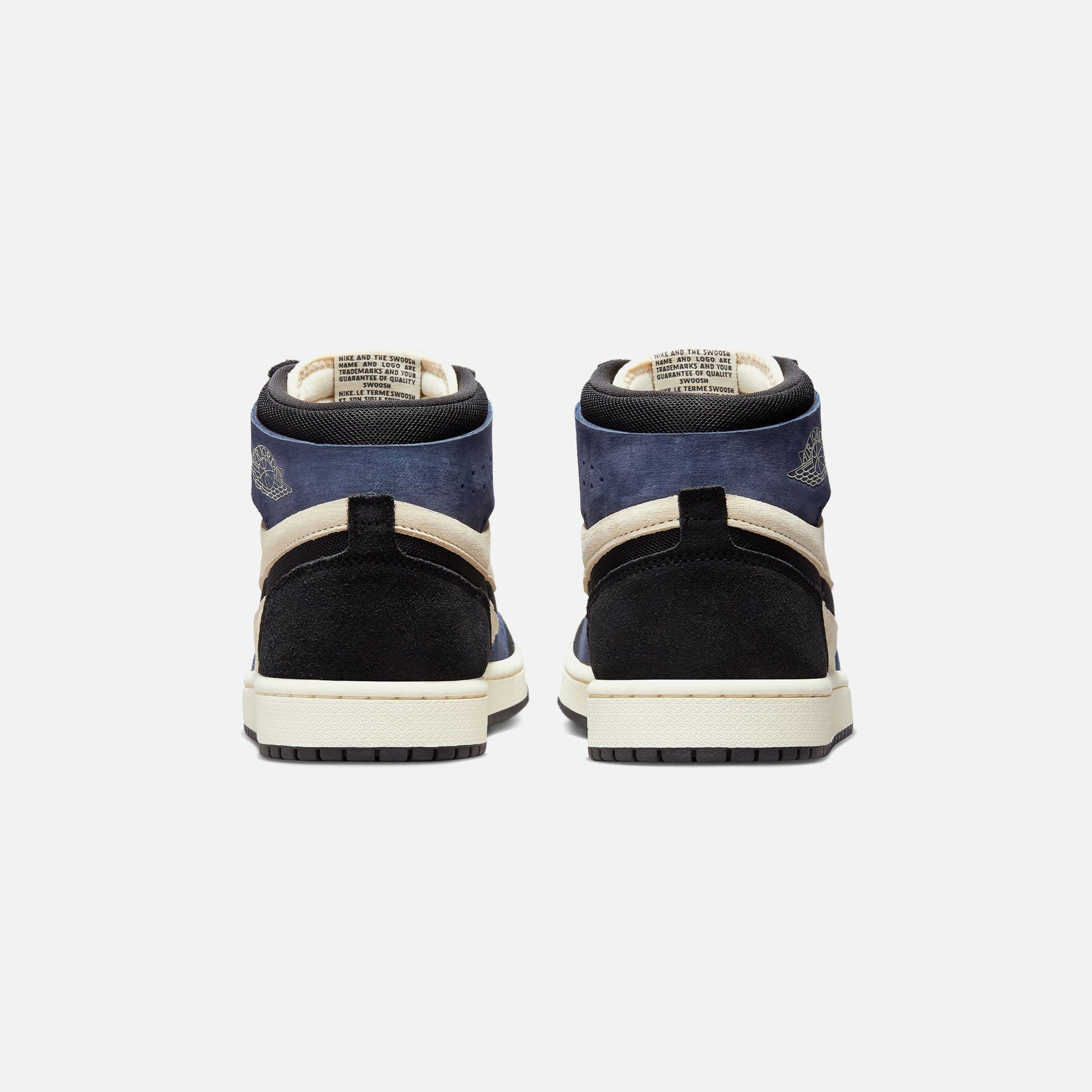 Nike WMNS Air Jordan 1 Zoom Air CMFT 2 - Muslin / Black / Blackened Blue