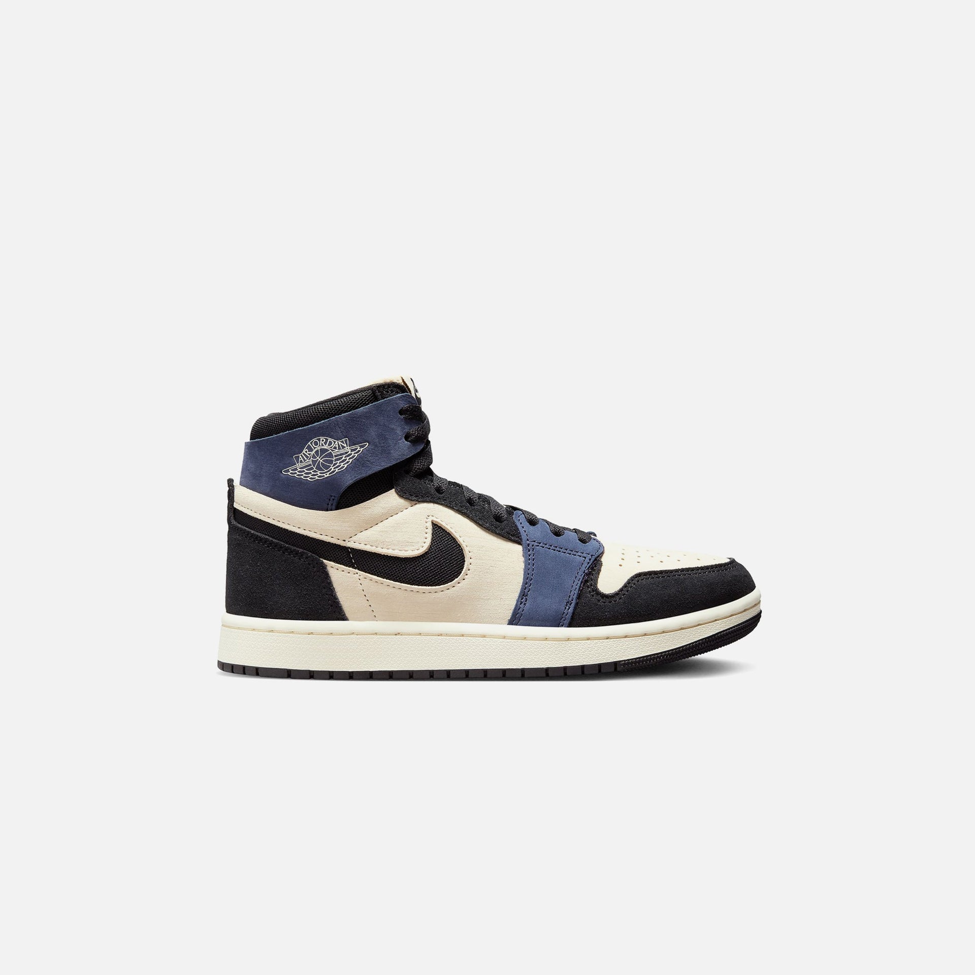 Nike WMNS Air Jordan 1 Zoom Air CMFT 2 - Muslin / Black / Blackened Blue