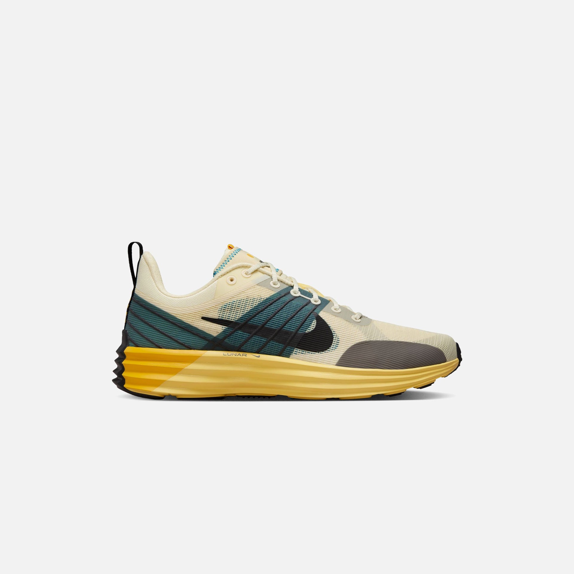 Nike Lunar Roam - Alabaster / Black / Lemon Drop / Green Abyss / Saturn Gold