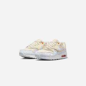 Nike GS Air Max 1 - Pale Ivory / Football Grey / Melon Tint