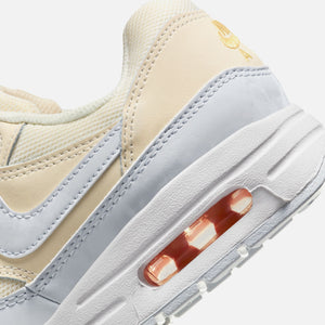 Nike GS Air Max 1 - Pale Ivory / Football Grey / Melon Tint