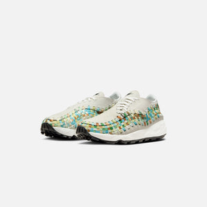 Nike WMNS Air Footscape Woven - Summit White / Black / Sail / Multi-Color