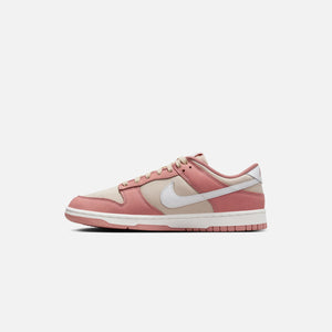 Nike Dunk Low Retro PRM NBHD - Red Stardust / Summit White / Sanddrift