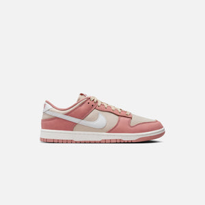 Nike Dunk Low Retro PRM NBHD - Red Stardust / Summit White / Sanddrift