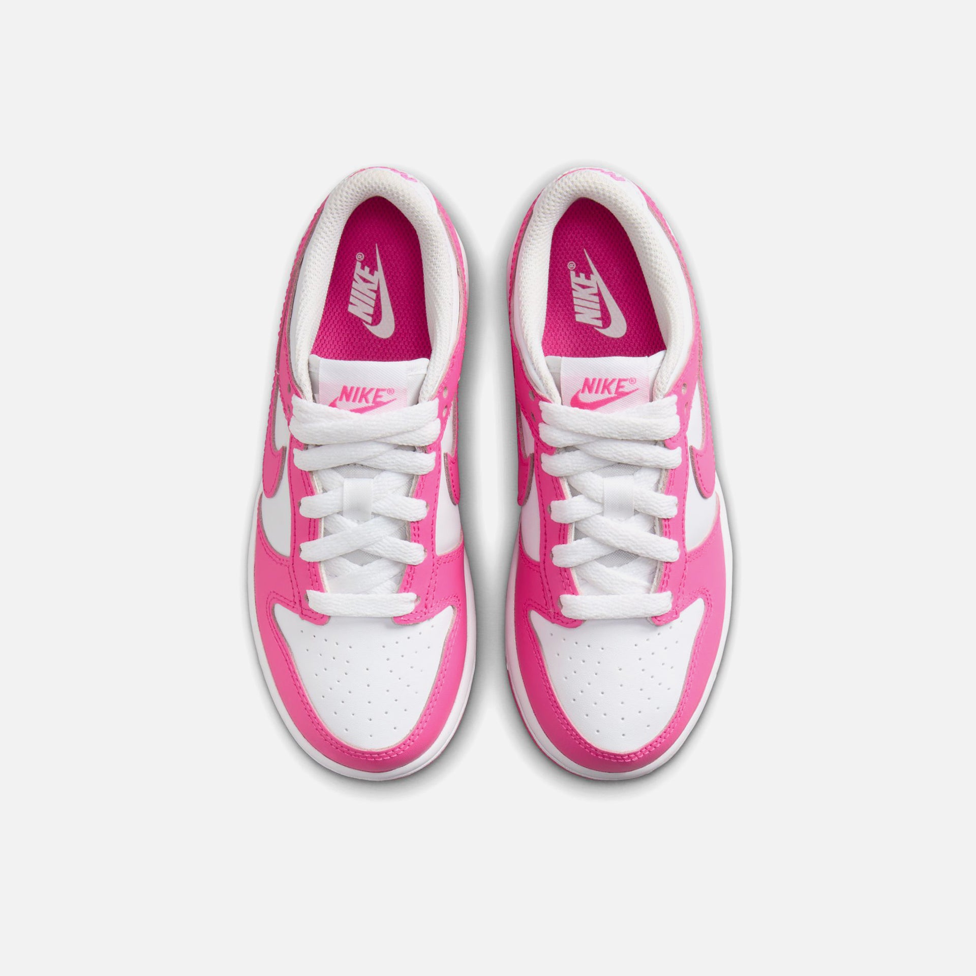 Nike PS Dunk Low - White / Laser Fuchsia