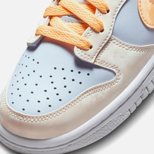 Nike GS Dunk Low - Pale Ivory / Melon Tint / Football Grey / White