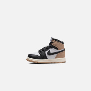 Jordan TD Air Jordan 1 High OG - Black / Legend Medium Brown / White / Sail