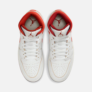 Jordan Air Jordan 1 Mid SE - White / Lobster / Dune Red / Sail