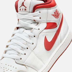 Jordan Air Jordan 1 Mid SE - White / Lobster / Dune Red / Sail