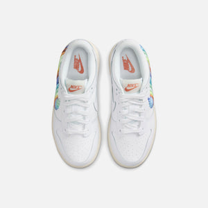 Nike PS Dunk Low - White / Multi-Color / Dark Pony