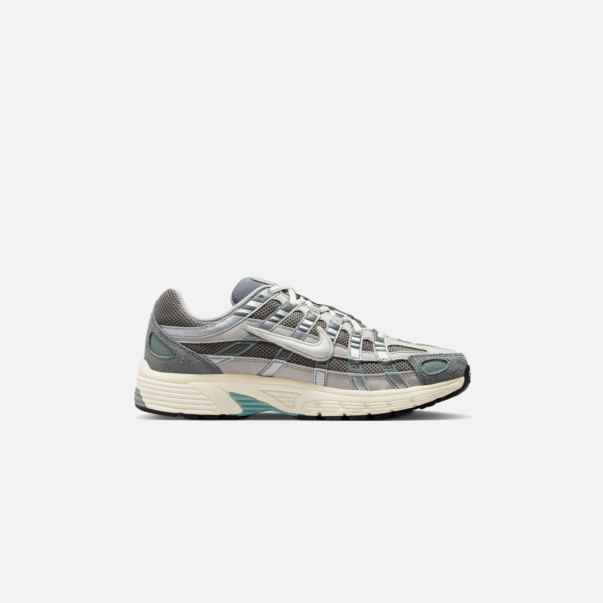 Nike P-6000 - Flat Pewter / White / LT Iron Ore