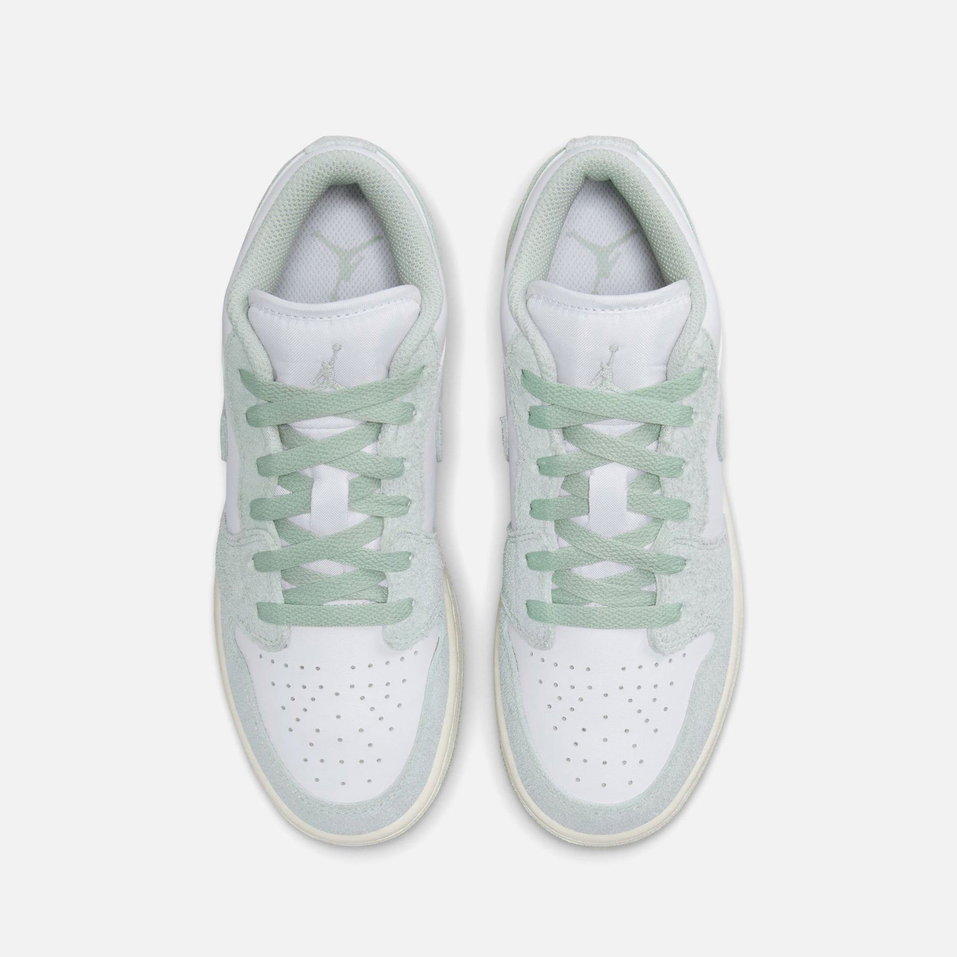 Jordan GS Air Jordan 1 Low SE - White / Seafoam / Sail