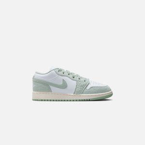 Jordan GS Air Jordan 1 Low SE - White / Seafoam / Sail