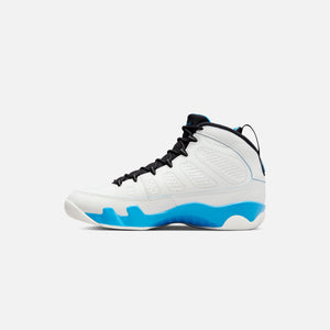 Jordan Air Jordan 9 Retro - Summit White / Black / Dark Powder Blue