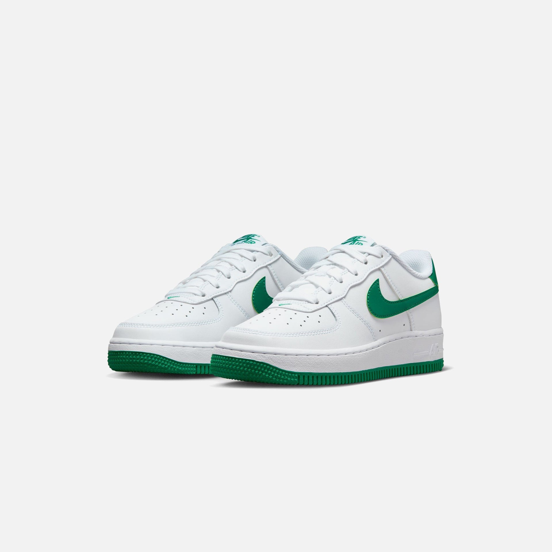 Nike GS Air Force 1 LV8 - White / Malachite / White