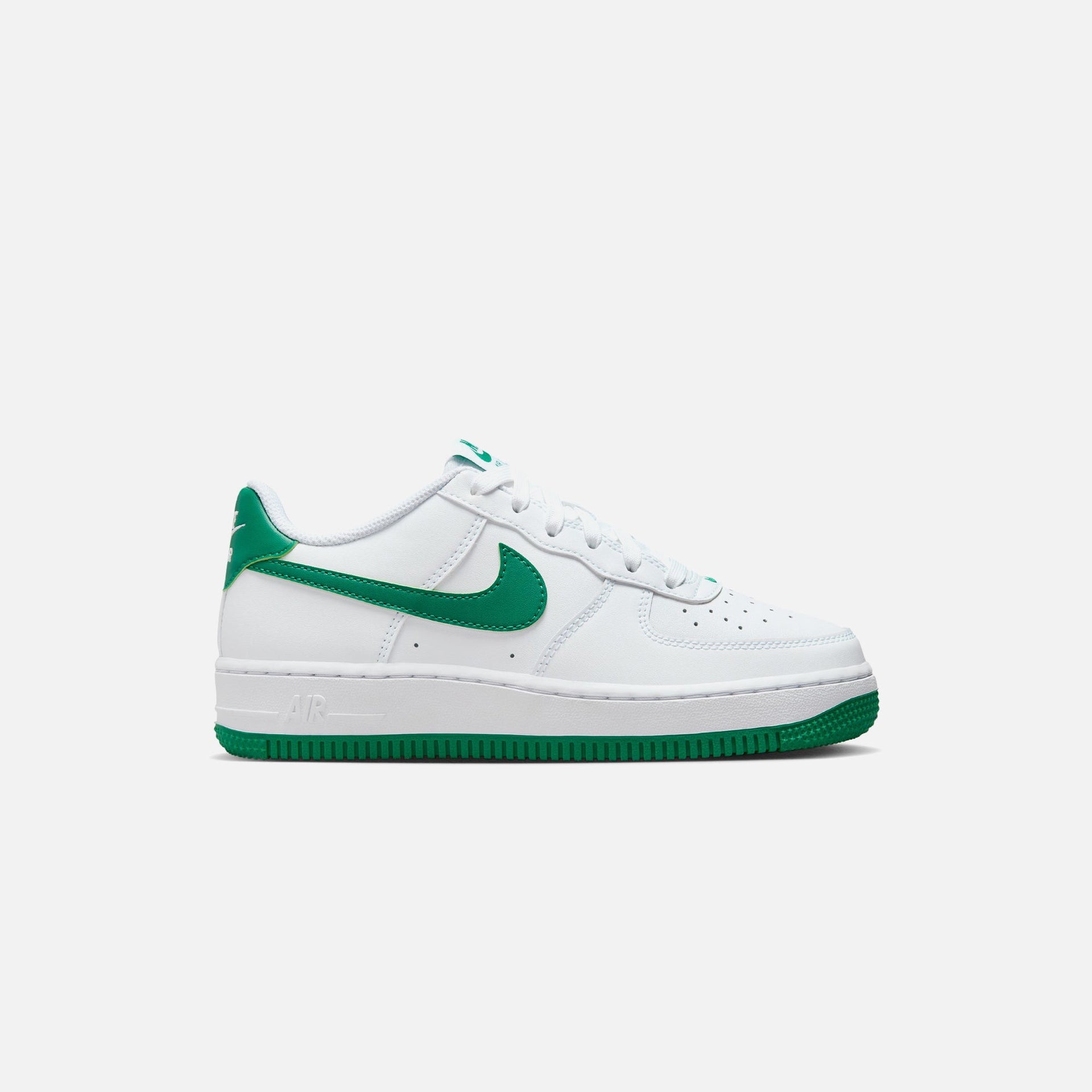 Nike GS Air Force 1 LV8 - White / Malachite / White