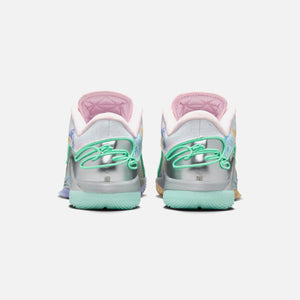 Nike Lebron XXII QS - White / Baltic Blue / Green Glow / Pink