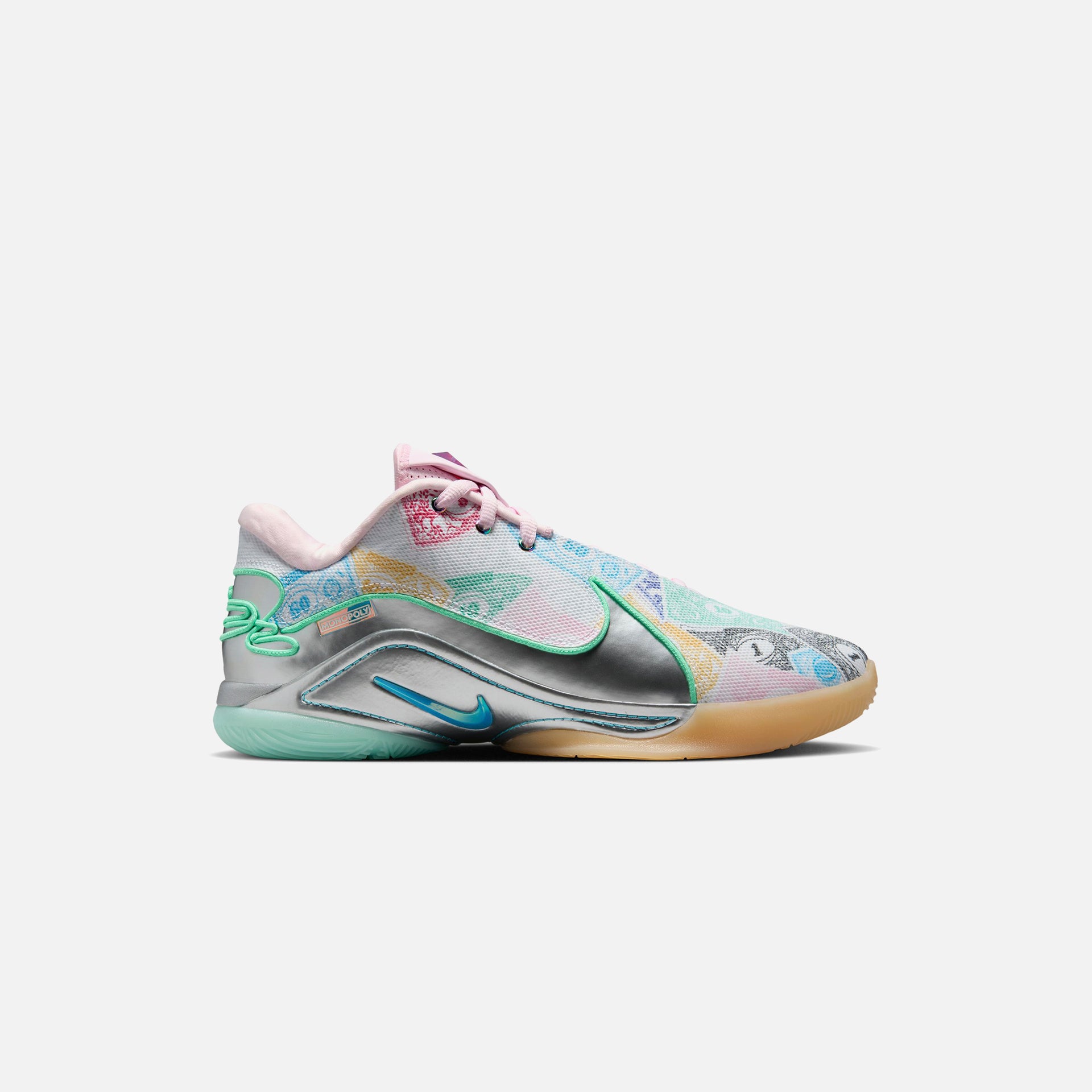 Nike Lebron XXII QS - White / Baltic Blue / Green Glow / Pink