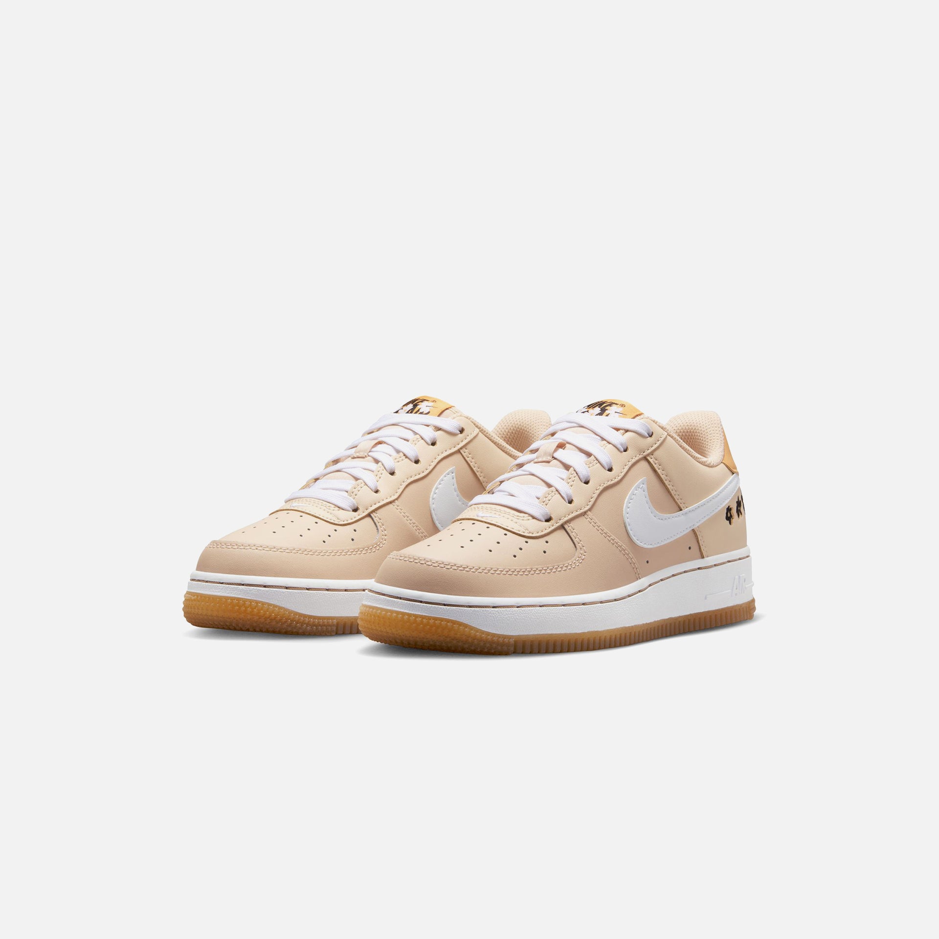 Nike GS Air Force 1 LV8 - Sanddrift / White / Twine / Black