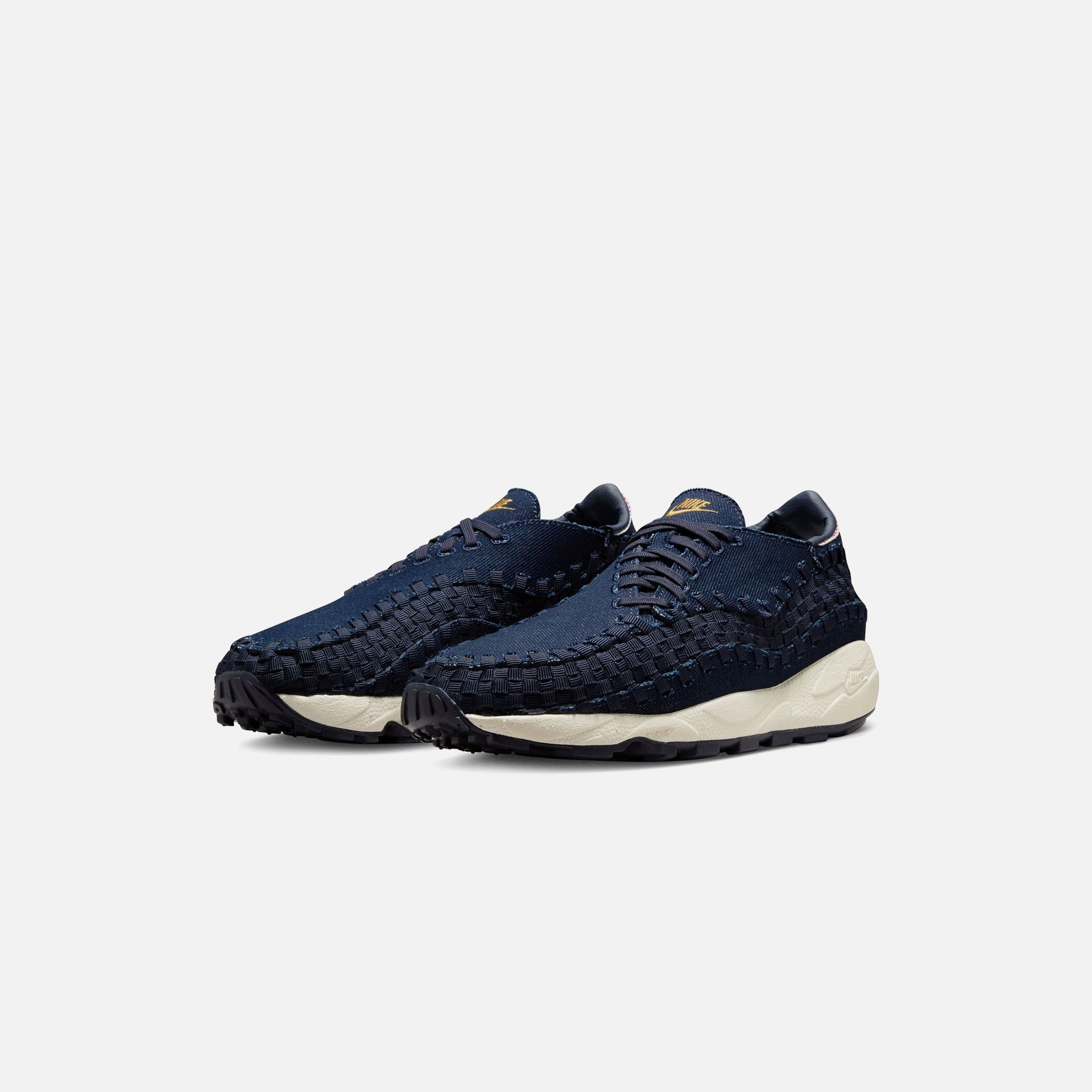 Nike WMNS Air Footscape Woven - Denim / Wheat Gold / Obsidian / Coconut Milk