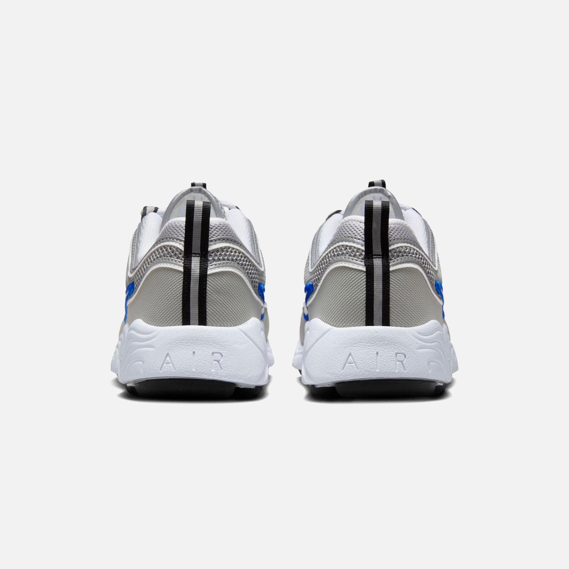 Nike Air Zoom Spiridon - Metallic Silver / Signal Blue