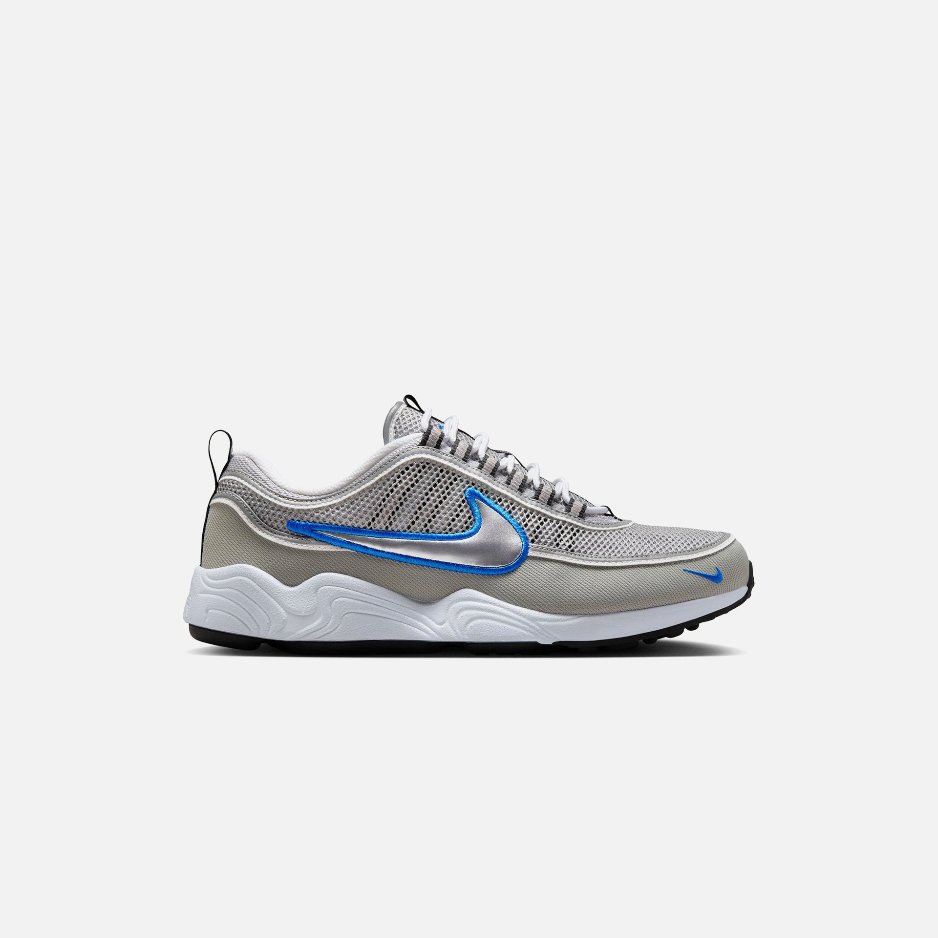 Nike Air Zoom Spiridon - Metallic Silver / Signal Blue