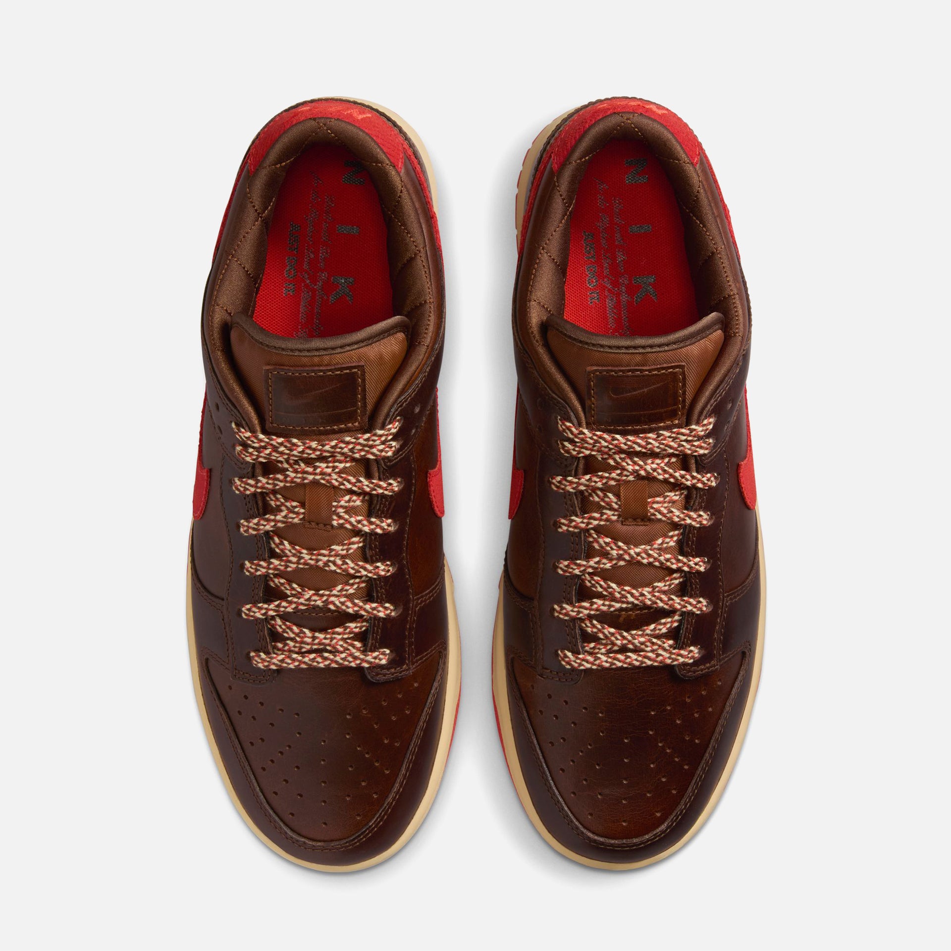 Nike Dunk Low Retro - Light British Tan / Picante Red / Sesame