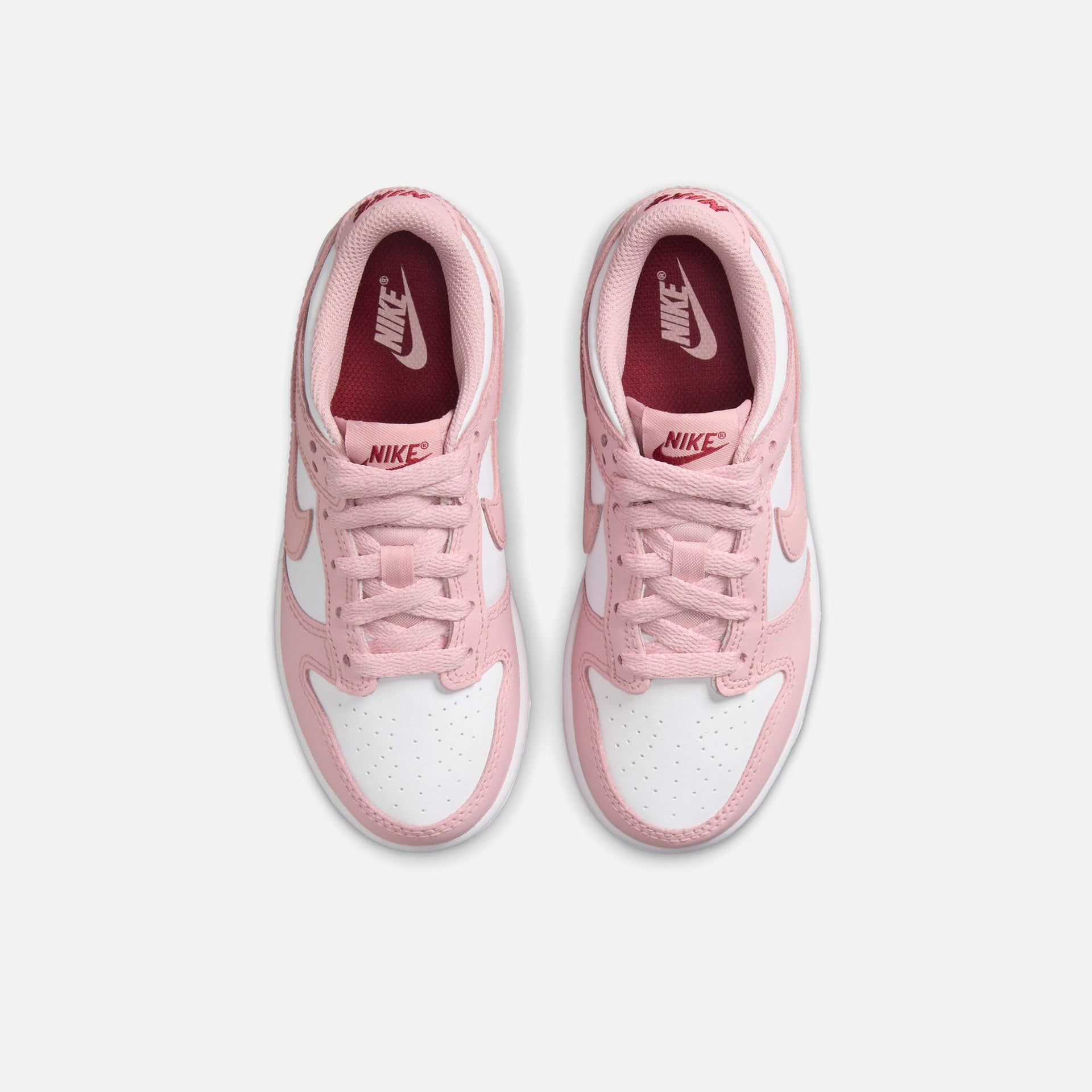 Nike PS Dunk Low - White / Pomegranate / Pink Glaze