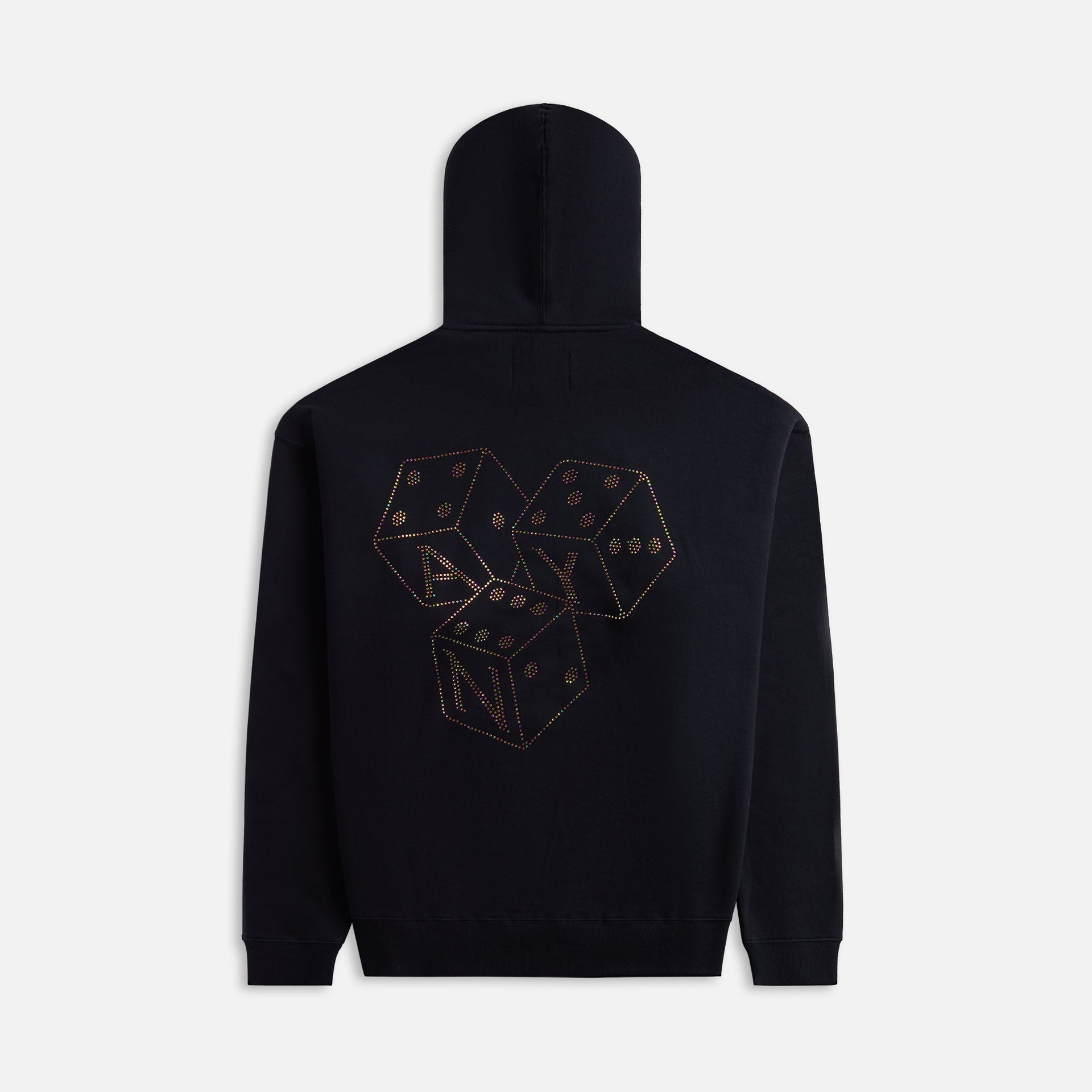 Awake NY Dice Rhinestone Hoodie - Black