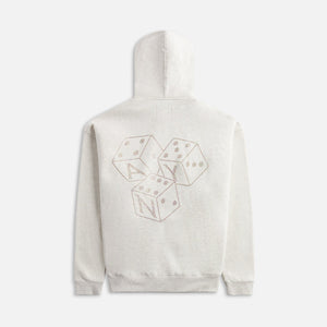 Awake NY Dice Rhinestone Hoodie - Heather Grey