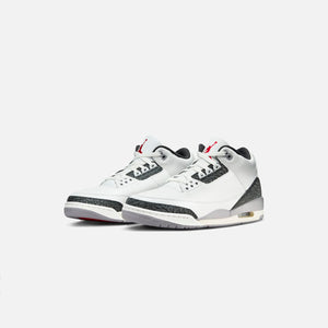 Jordan Air Jordan 3 Retro - Summit White / Fire Red / Cement Grey