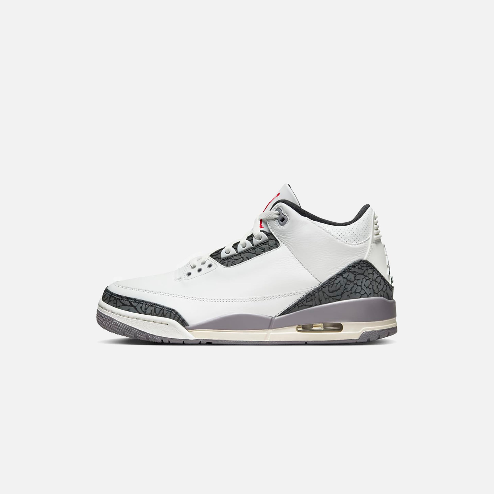 Jordan Air Jordan 3 Retro - Summit White / Fire Red / Cement Grey