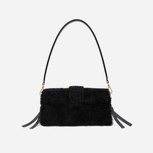 Brandon Blackwood Nia Shearling Bag - Black