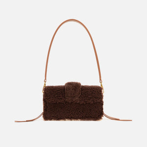 Brandon Blackwood Nia Shearling Bag - Brown Multi