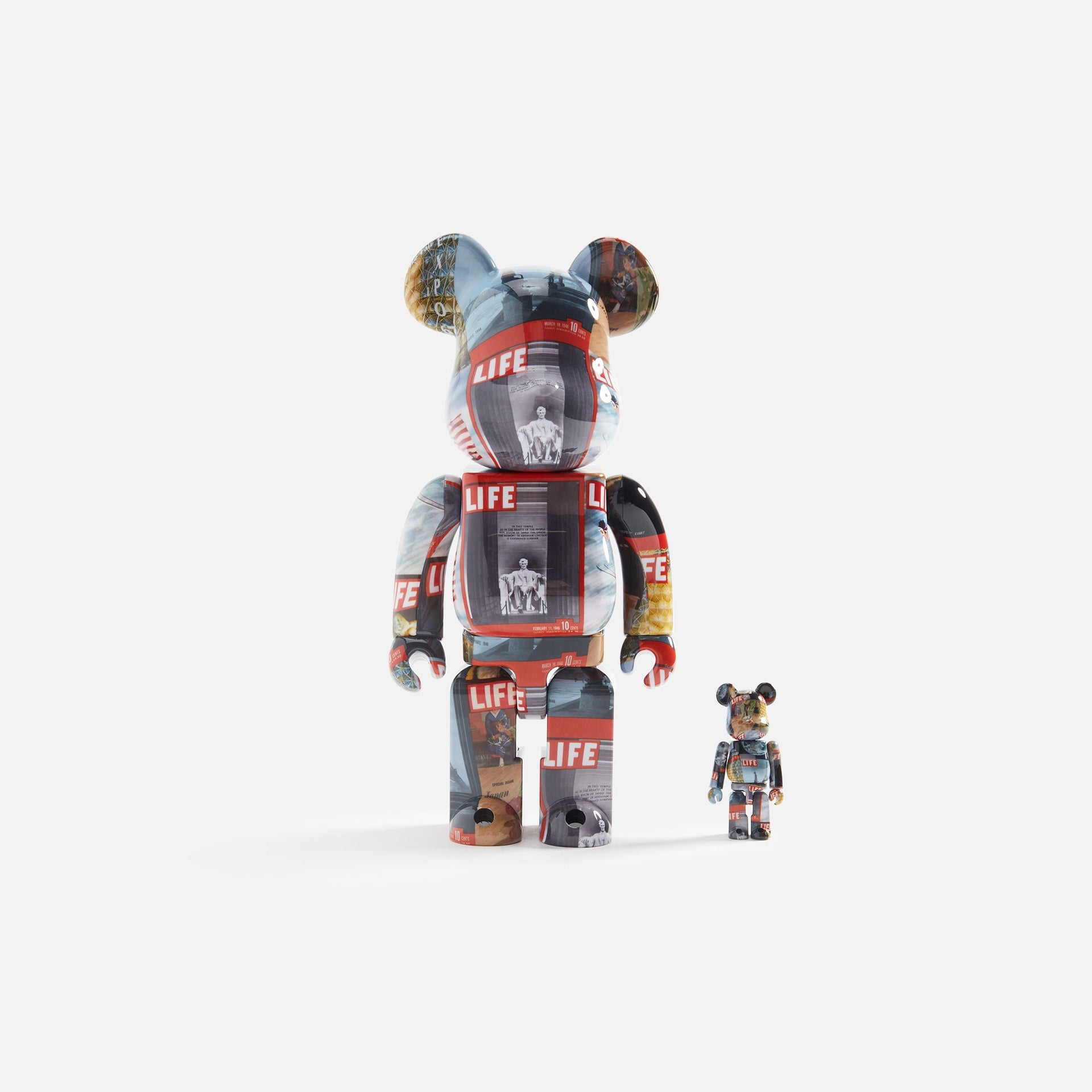 Medicom Toy BE@RBRICK Life Magazine 100% & 400%