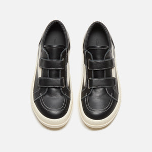 Rick Owens Kids Vintage Sneaker - Scarpe In Pelle Black / Milk / Milk