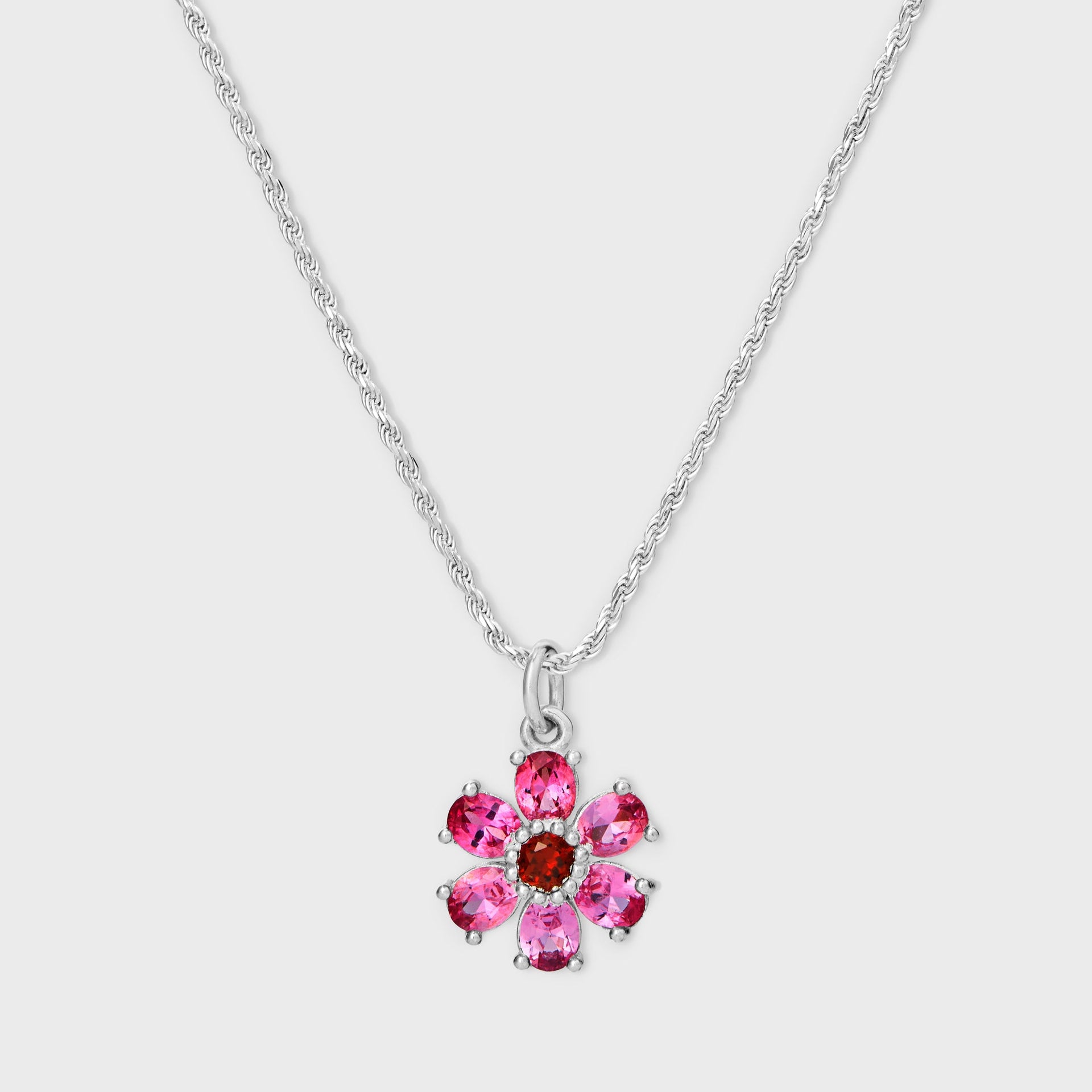 Bleue Burnham Blossom Pendant - Silver