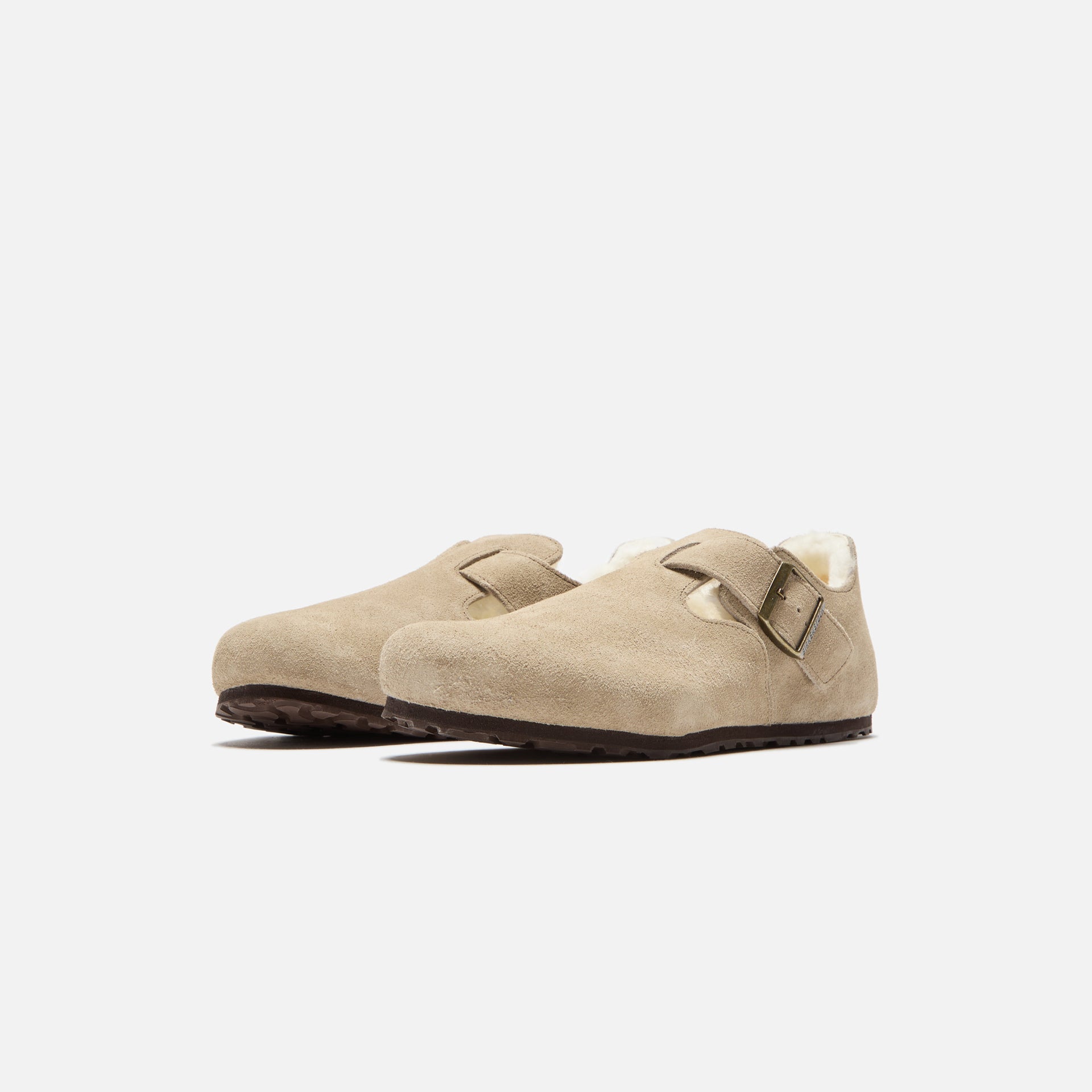 Birkenstock London Shearling - Taupe