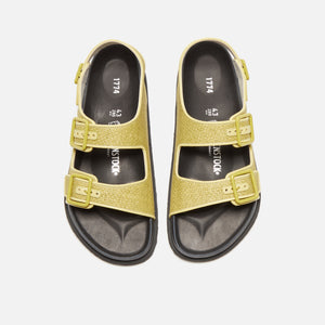 Birkenstock Milano Raffia - Luxe Golden Olive