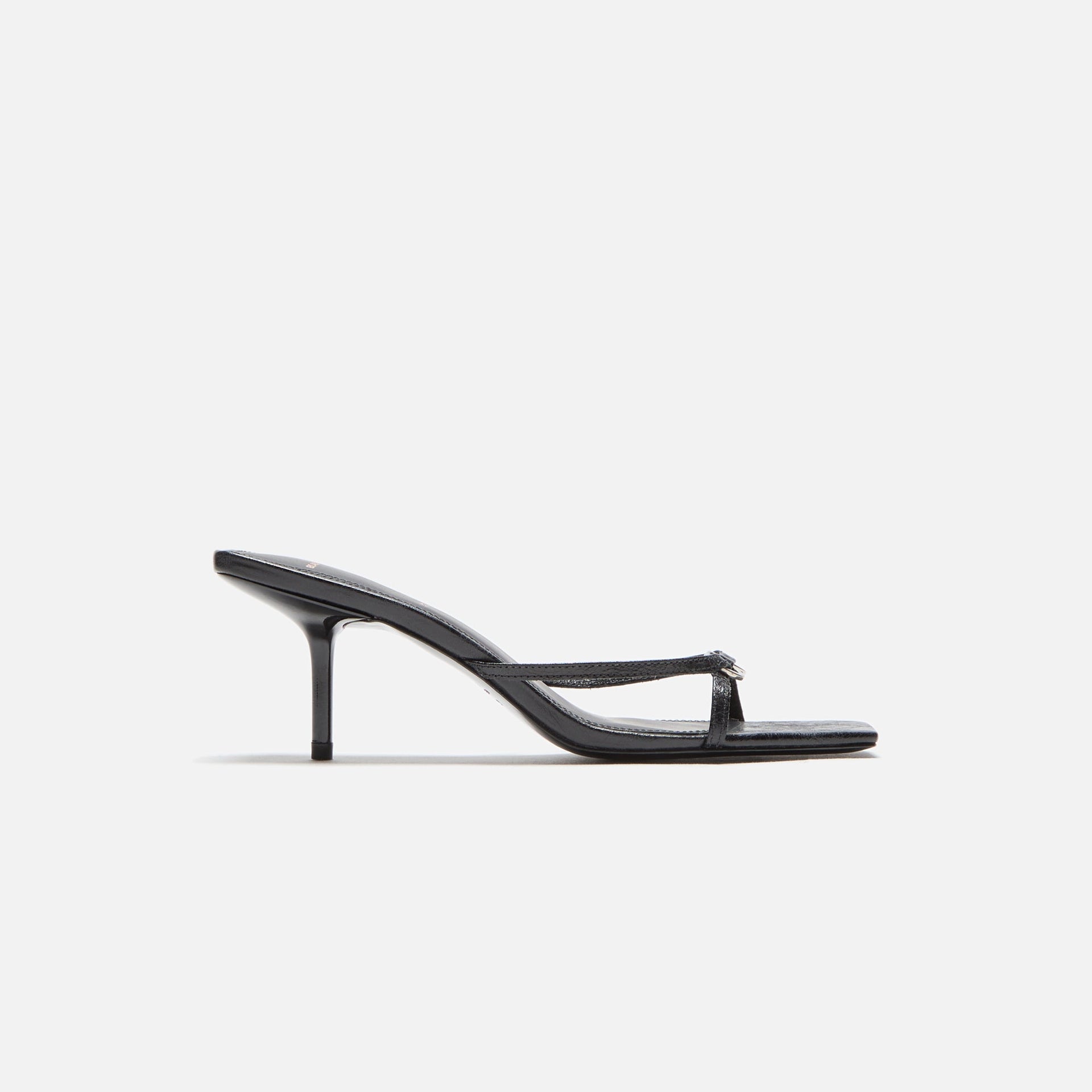 Black Suede Studio Frankie 65 Mule - Black